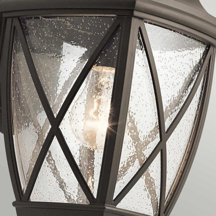 Kichler KL-TANGIER2-M Tangier 1 Light Medium Wall Lantern Olde Bronze