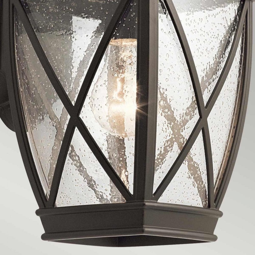 Kichler KL-TANGIER2-M Tangier 1 Light Medium Wall Lantern Olde Bronze