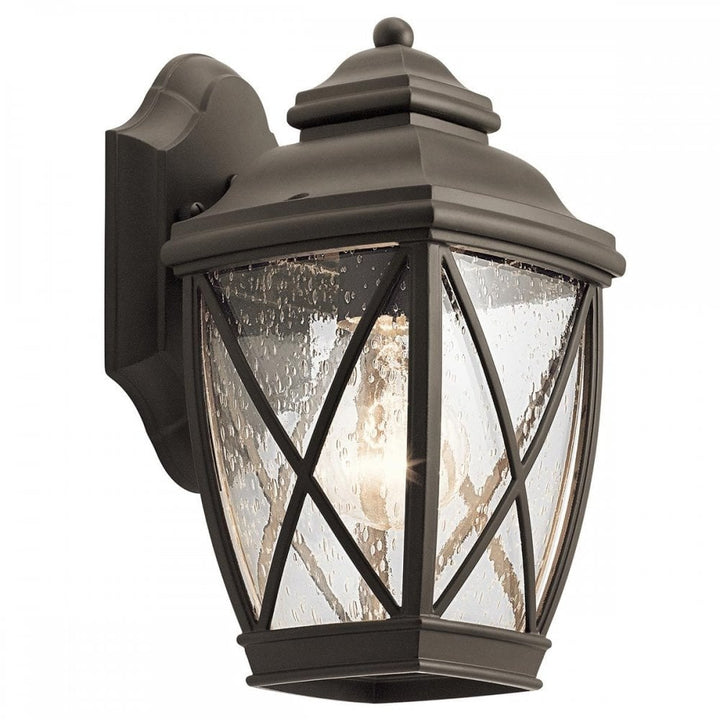 Kichler KL-TANGIER2-S Tangier 1 Light Small Wall Lantern Olde Bronze