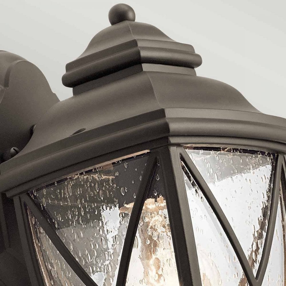 Kichler KL-TANGIER2-S Tangier 1 Light Small Wall Lantern Olde Bronze