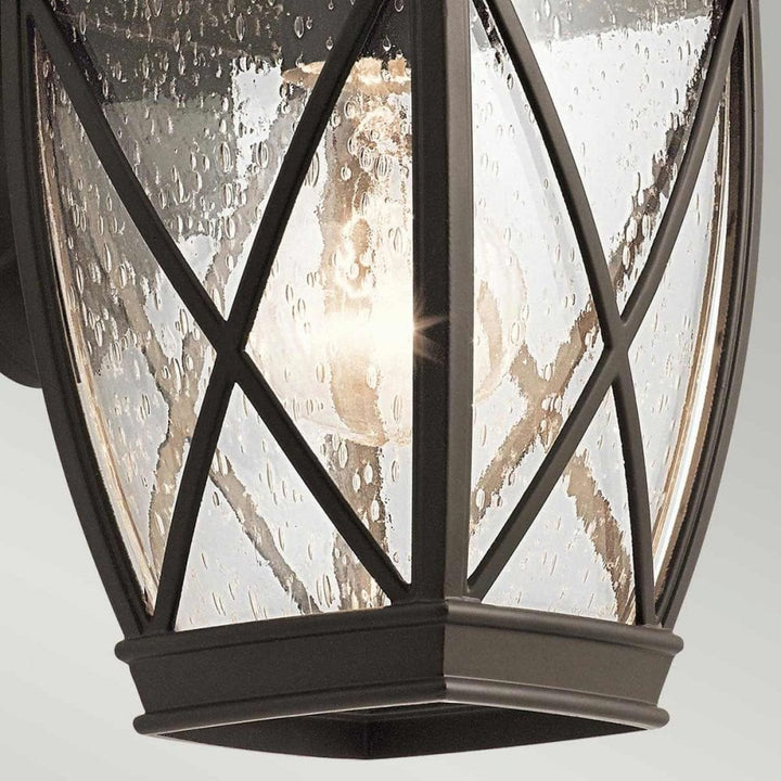 Kichler KL-TANGIER2-S Tangier 1 Light Small Wall Lantern Olde Bronze