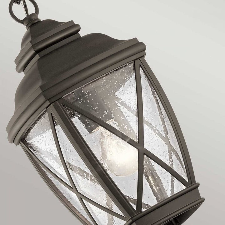 Kichler KL-TANGIER8-M Tangier 1 Light Medium 7.5" Chain Lantern Olde Bronze
