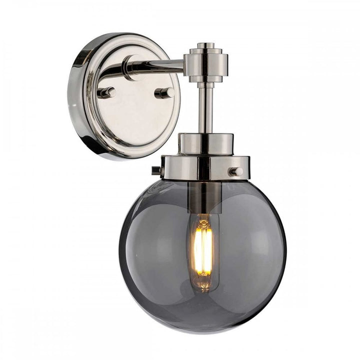 Elstead KULA1 Kula 1 Light Wall Light Polished Nickel