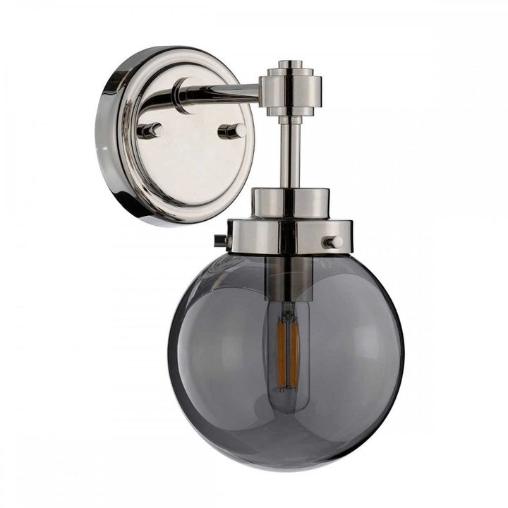 Elstead KULA1 Kula 1 Light Wall Light Polished Nickel