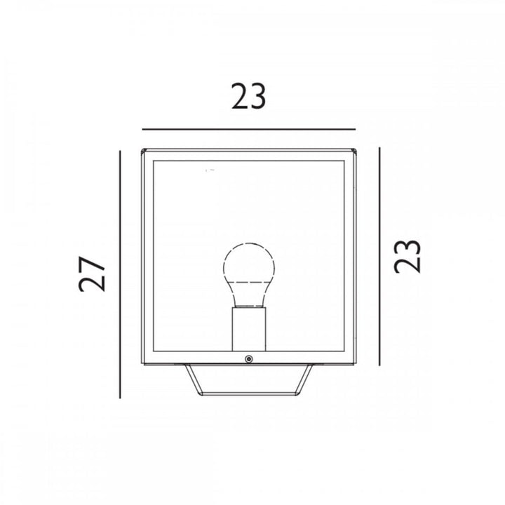 Norlys LOFOTEN3-BLK Lofoten 1 Light Pedestal Black