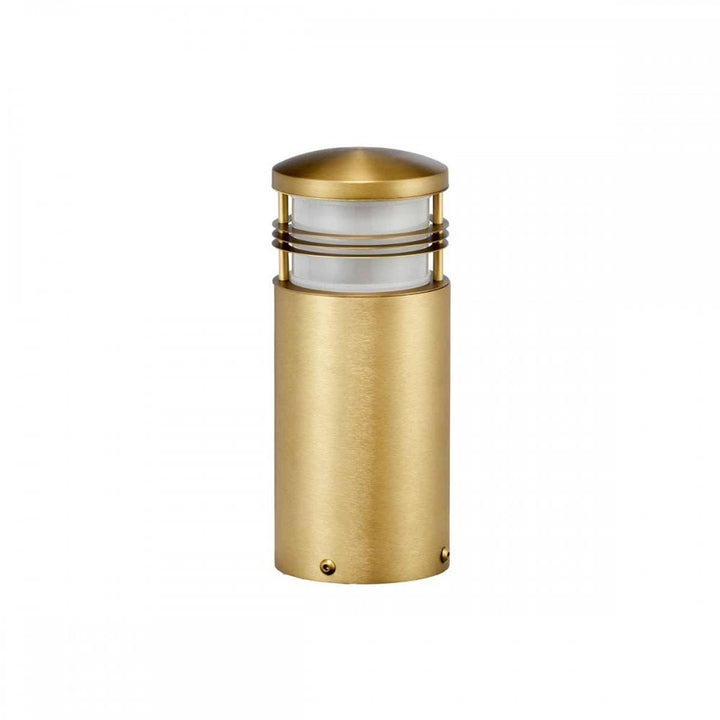 Elstead NEWBRIGHTON-MB-BRASS Newbrighton 1 Light Mini Bollard Brushed Brass