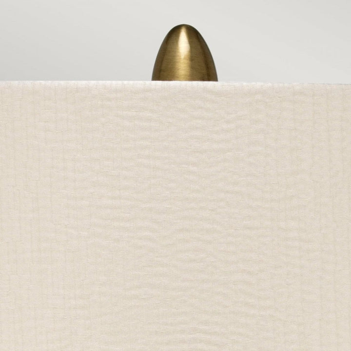 Elstead NEWHAM-TL-L Newham 1 Light Large Table Lamp Bronze Ceramic / Pearl shade