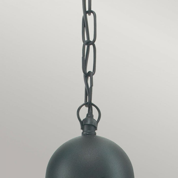 Norlys OS8-BLACK-C Oslo 1 Light Chain Lantern - Black