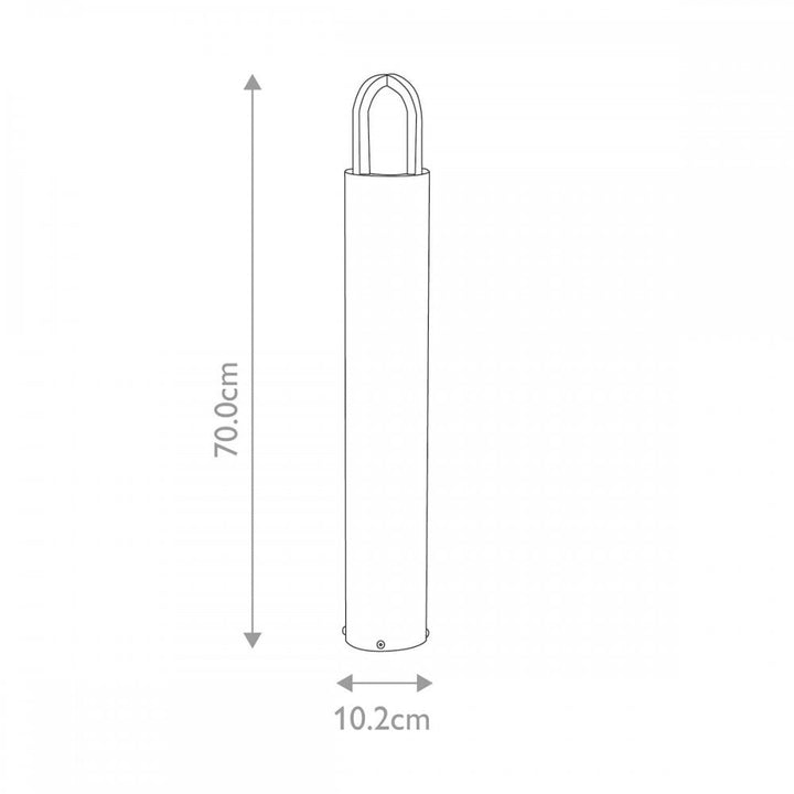 Elstead PAIGNTON-B-SS Paignton 1 Light Bollard Stainless Steel