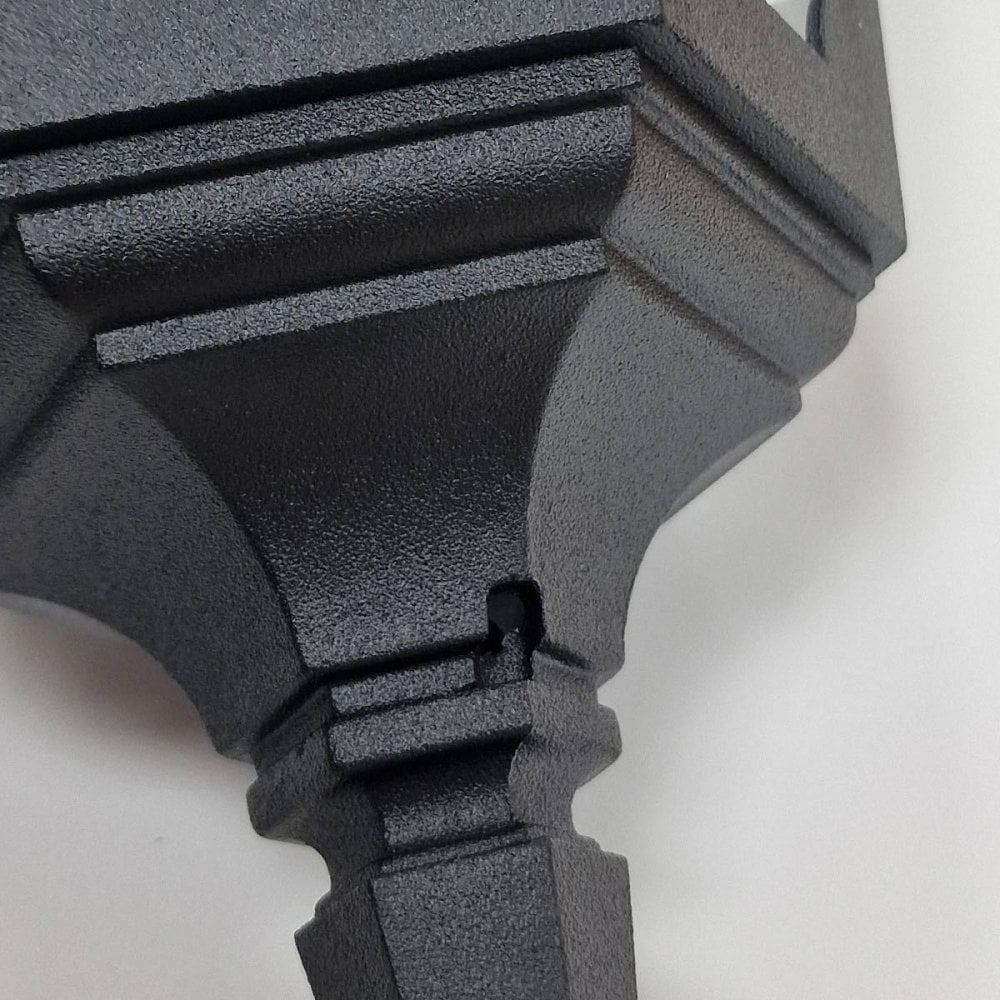 Elstead PR9-BLACK Parish 1 Light Chain Lantern Black