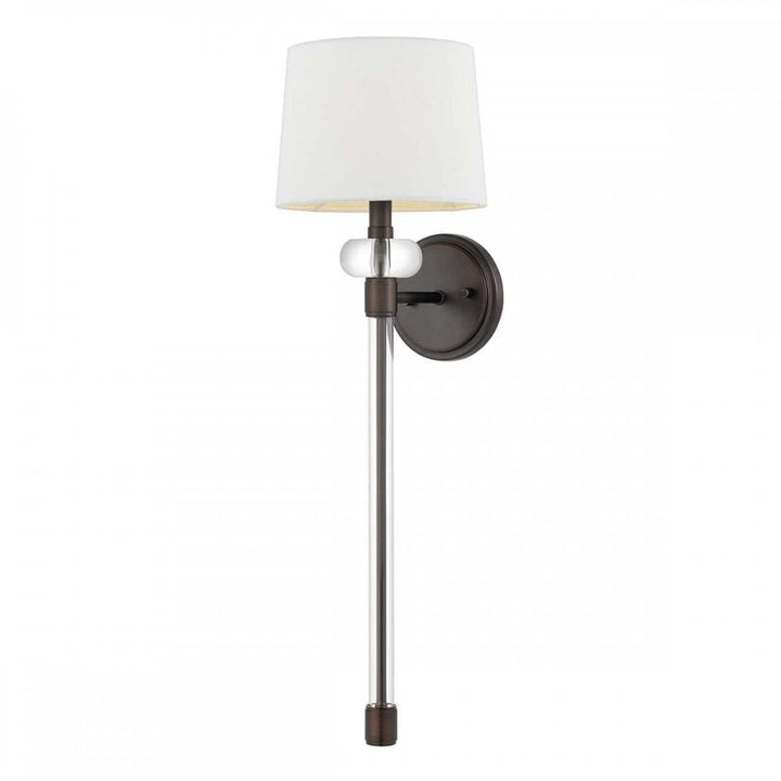 Quoizel QZ-BARBOUR1-HO Barbour 1 Light Wall Light Harbor Bronze
