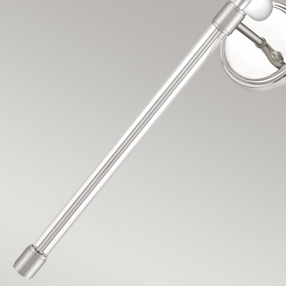 Quoizel QZ-BARBOUR1-PN Barbour 1 Light Wall Light Polished Nickel