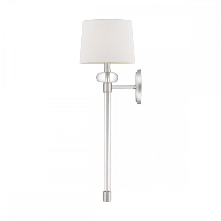 Quoizel QZ-BARBOUR1-PN Barbour 1 Light Wall Light Polished Nickel