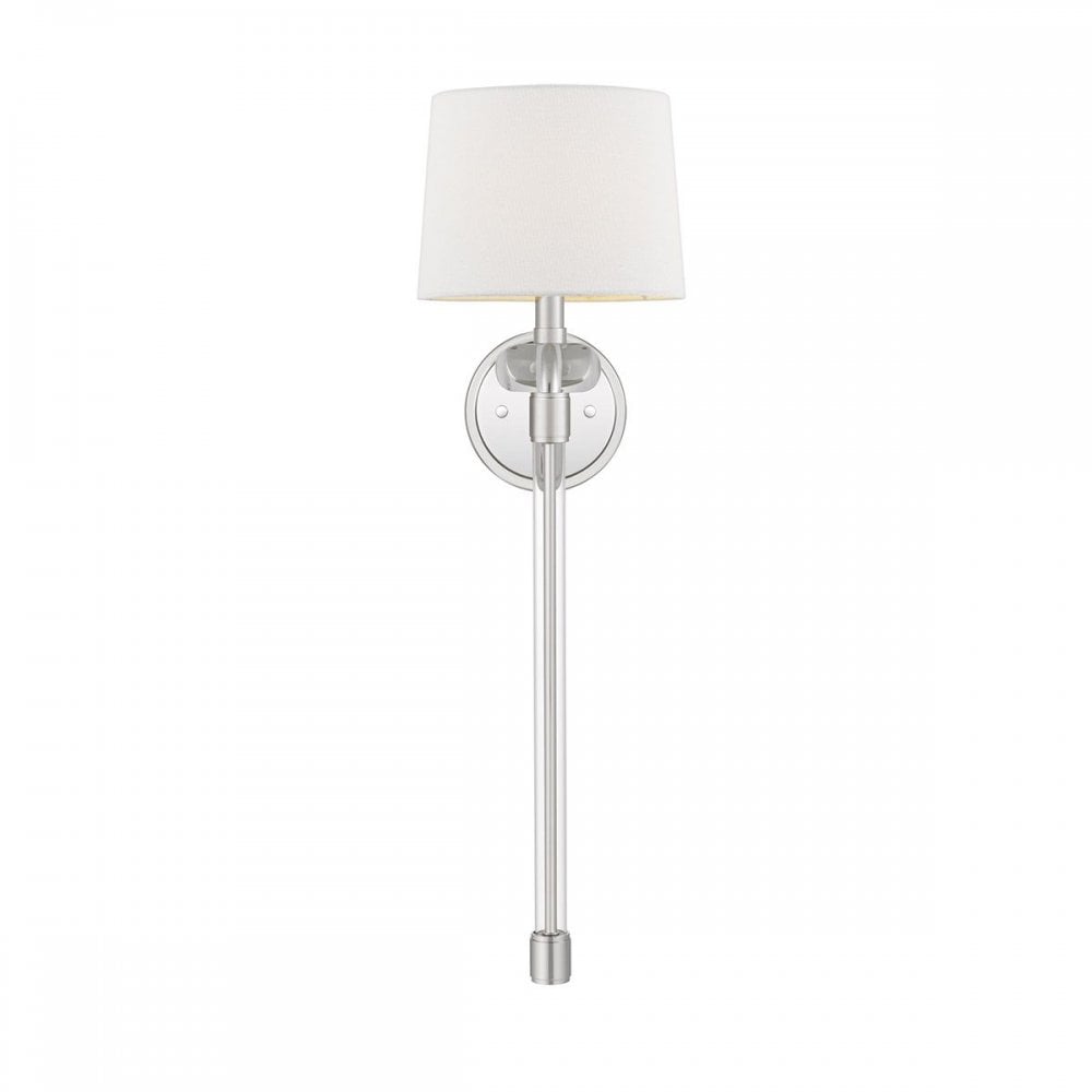 Quoizel QZ-BARBOUR1-PN Barbour 1 Light Wall Light Polished Nickel
