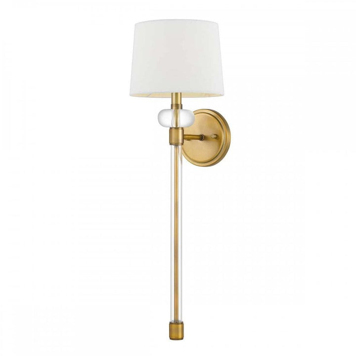 Quoizel QZ-BARBOUR1-WS Barbour 1 Light Wall Light Weathered Brass