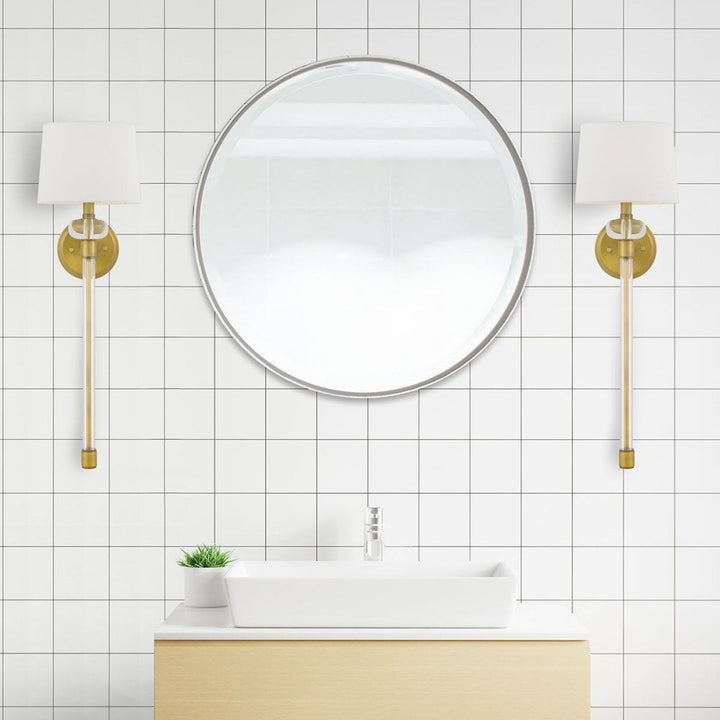Quoizel QZ-BARBOUR1-WS Barbour 1 Light Wall Light Weathered Brass