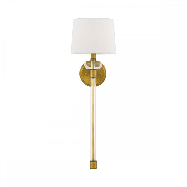 Quoizel QZ-BARBOUR1-WS Barbour 1 Light Wall Light Weathered Brass