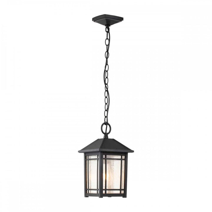Quoizel QZ-CEDAR-POINT8-M-BK Cedar Point 1 Light Chain Lantern Black
