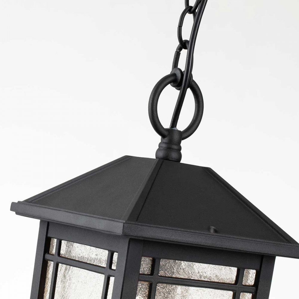 Quoizel QZ-CEDAR-POINT8-M-BK Cedar Point 1 Light Chain Lantern Black