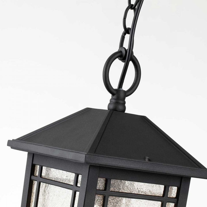Quoizel QZ-CEDAR-POINT8-M-BK Cedar Point 1 Light Chain Lantern Black