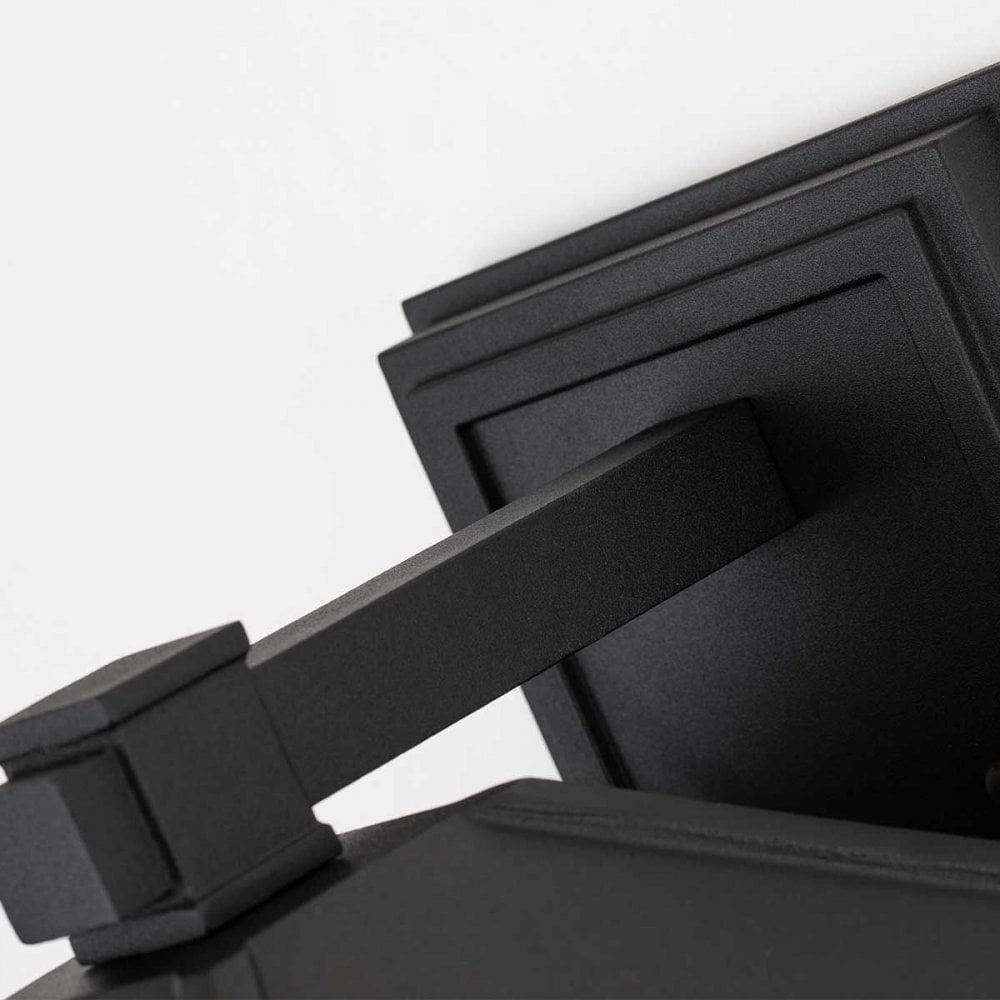 Quoizel QZ-CEDAR-POINT-L-BK Cedar Point 1 Light Wall Lantern - Large Black