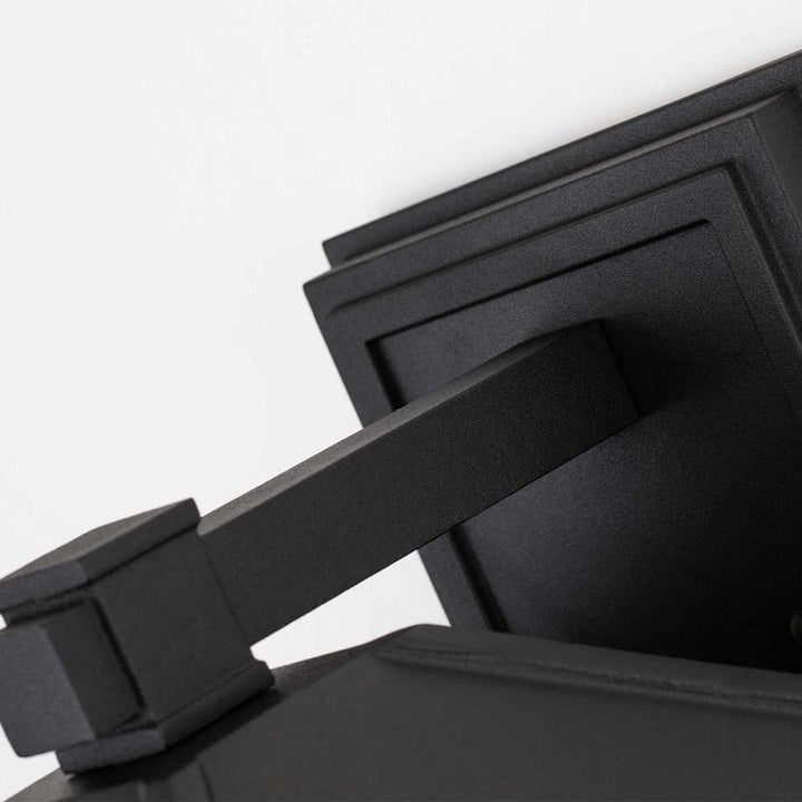 Quoizel QZ-CEDAR-POINT-L-BK Cedar Point 1 Light Wall Lantern - Large Black