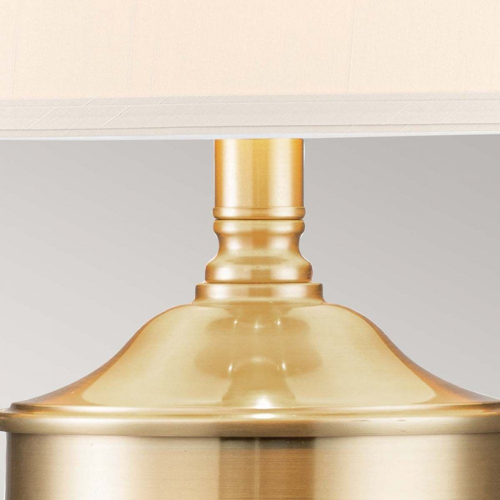 Quoizel QZ-DENNISON-BB Dennison 1 Light Table Lamp - Brushed Brass