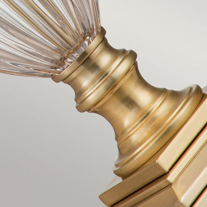 Quoizel QZ-DENNISON-BB Dennison 1 Light Table Lamp - Brushed Brass