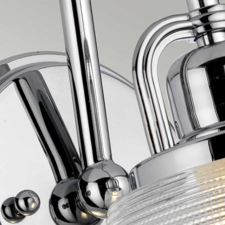 Quoizel QZ-DUBLIN1-PC Dublin 1 Light Wall Light Polished Chrome
