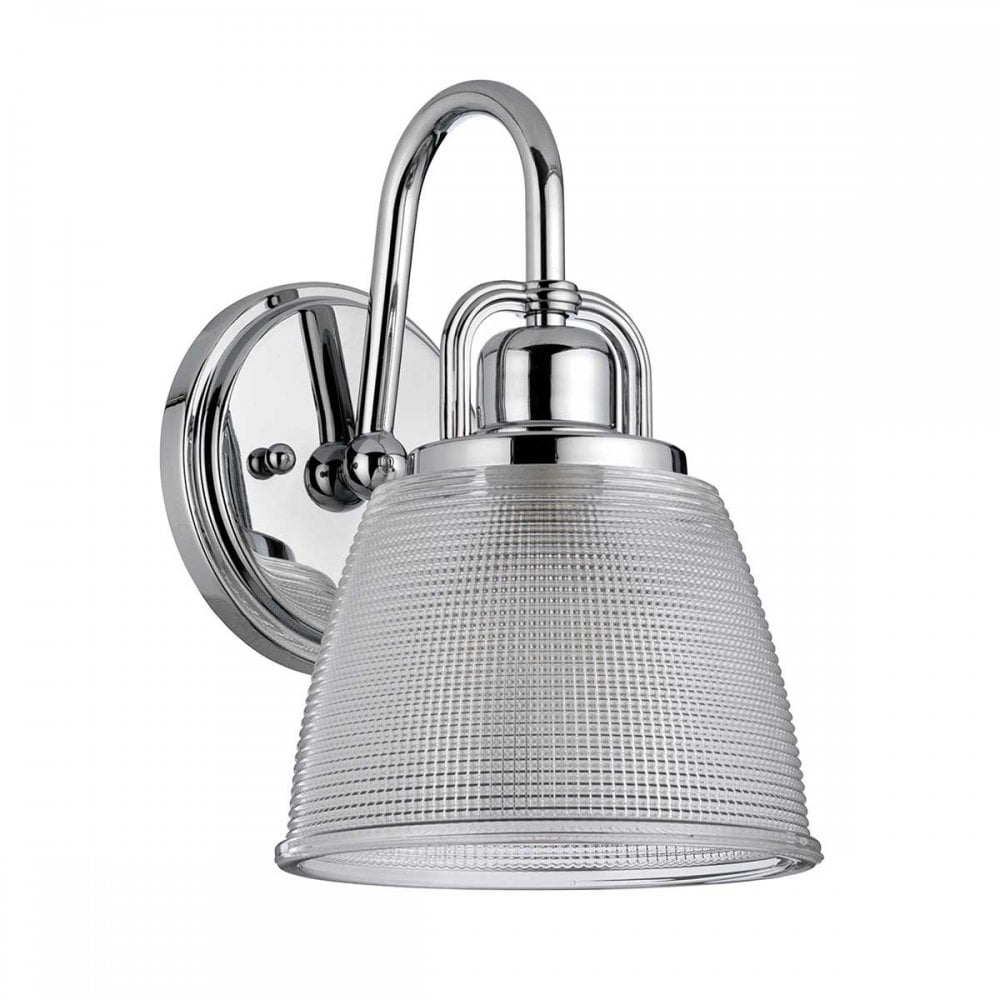 Quoizel QZ-DUBLIN1-PC Dublin 1 Light Wall Light Polished Chrome