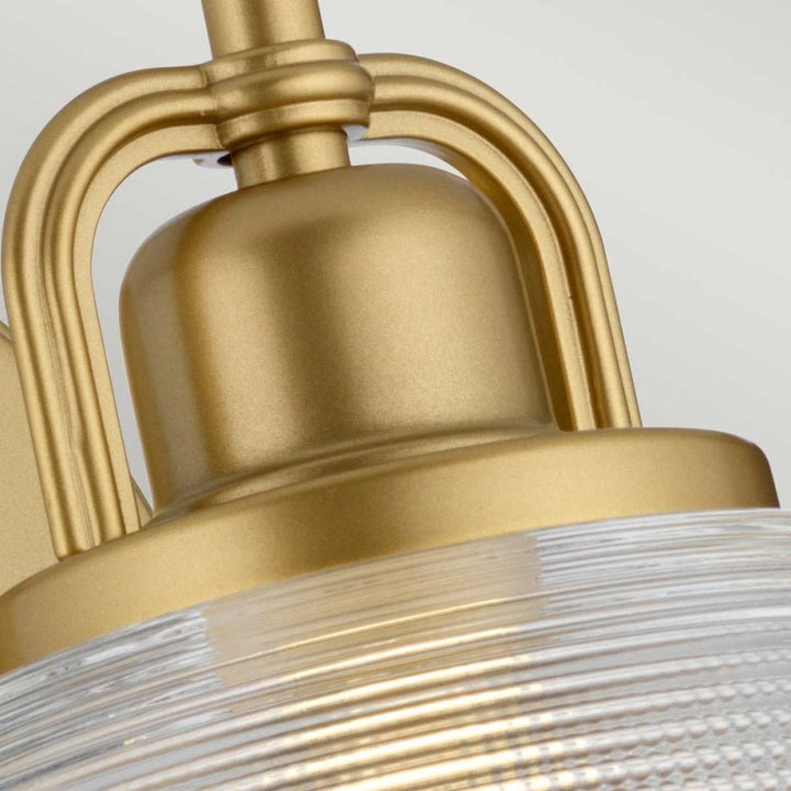 Quoizel QZ-DUBLIN1-PNBR Dublin 1 Light Wall Light Painted Natural Brass