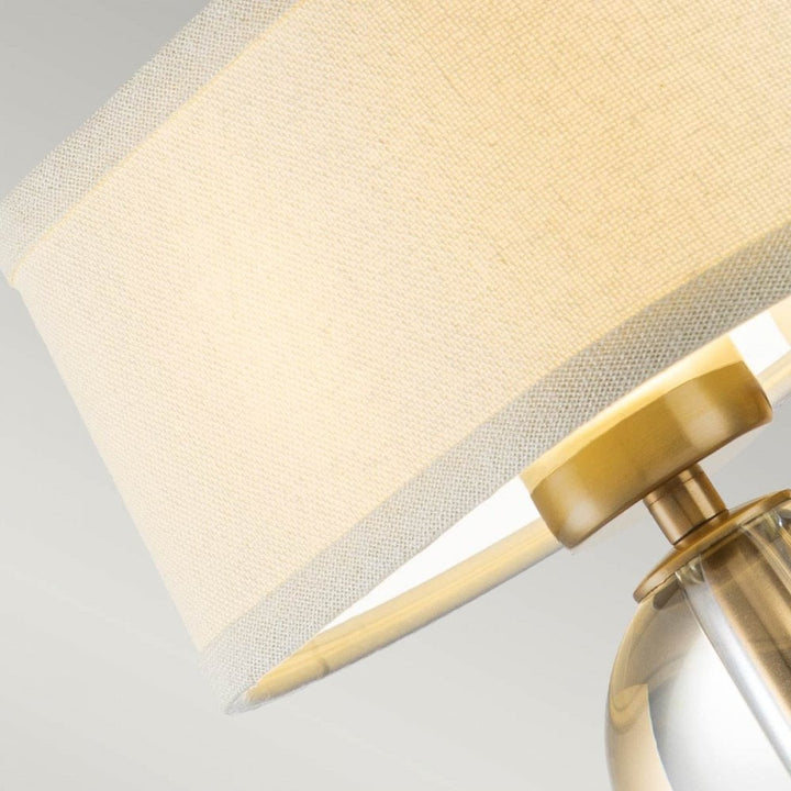 Quoizel QZ-GOTHAM1-BB Gotham 1 Light Wall Light Brushed Brass