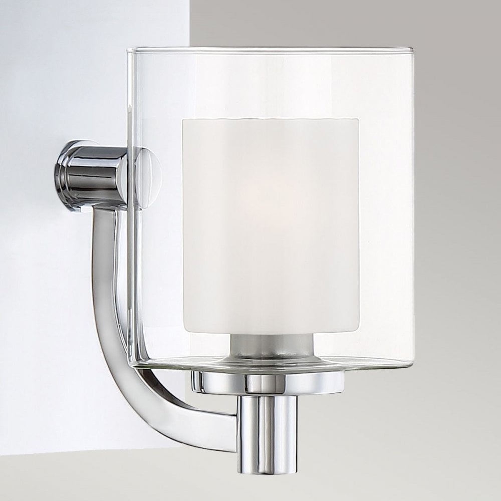 Quoizel QZ-KOLT1-PC-BATH Kolt 1 Light Wall Light Polished Chrome