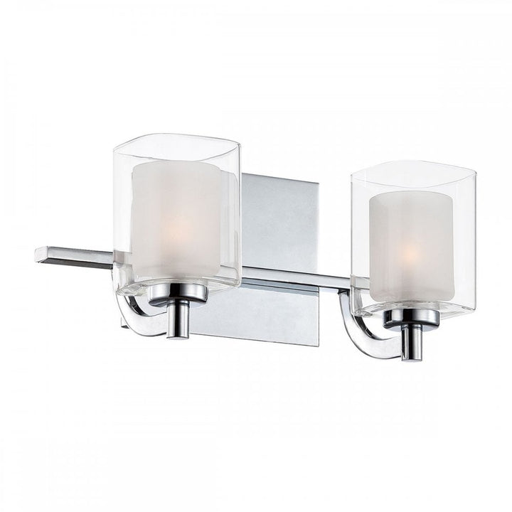 Quoizel QZ-KOLT2-PC-BATH Kolt 2 Light Wall Light Polished Chrome