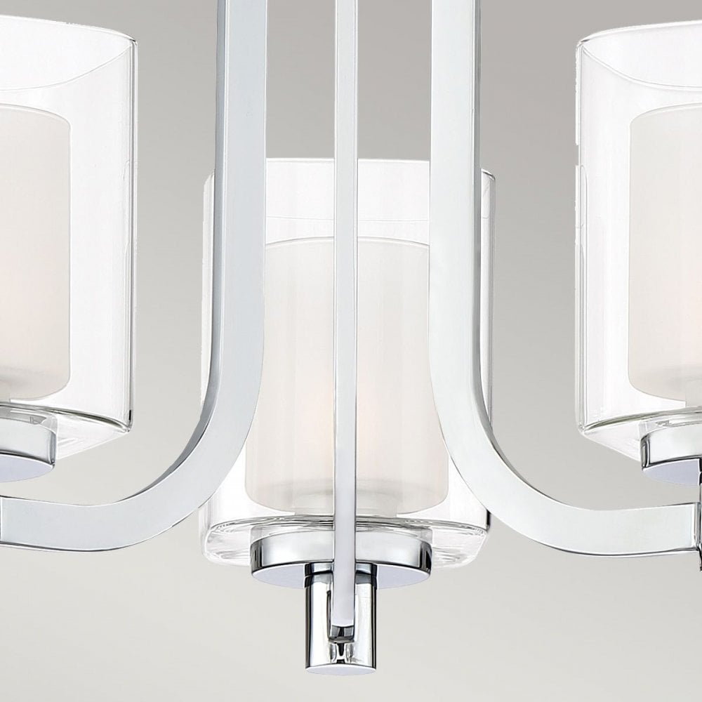 Quoizel QZ-KOLT-SF-PC-BATH Kolt 3 Light Semi-Flush Polished Chrome