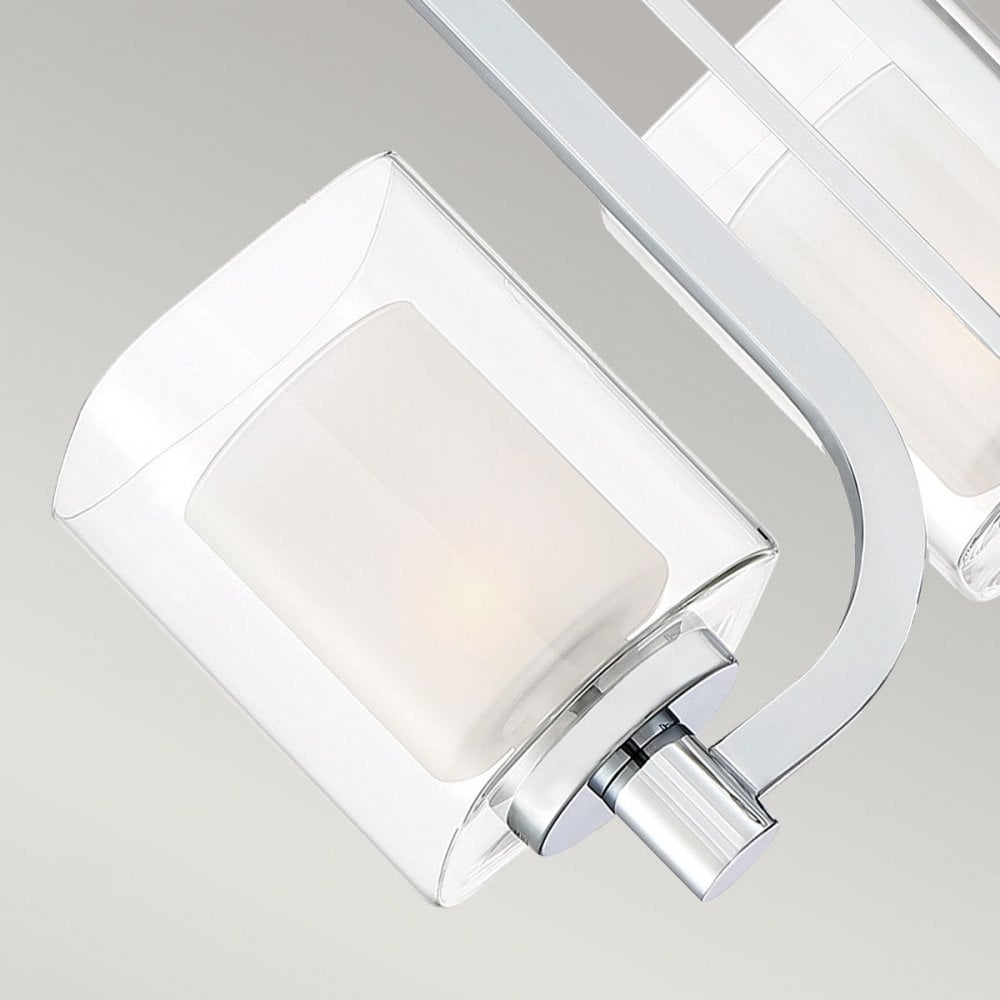 Quoizel QZ-KOLT-SF-PC-BATH Kolt 3 Light Semi-Flush Polished Chrome