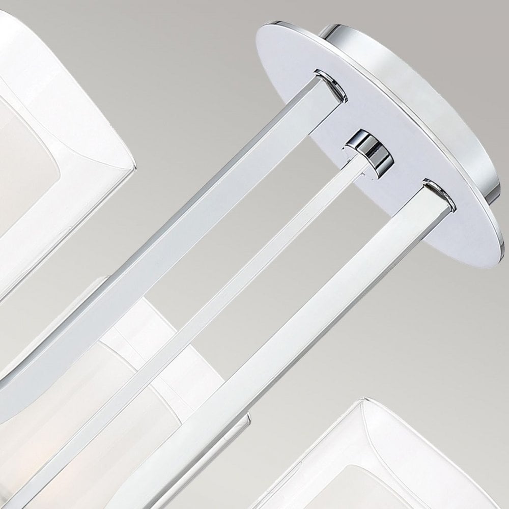 Quoizel QZ-KOLT-SF-PC-BATH Kolt 3 Light Semi-Flush Polished Chrome