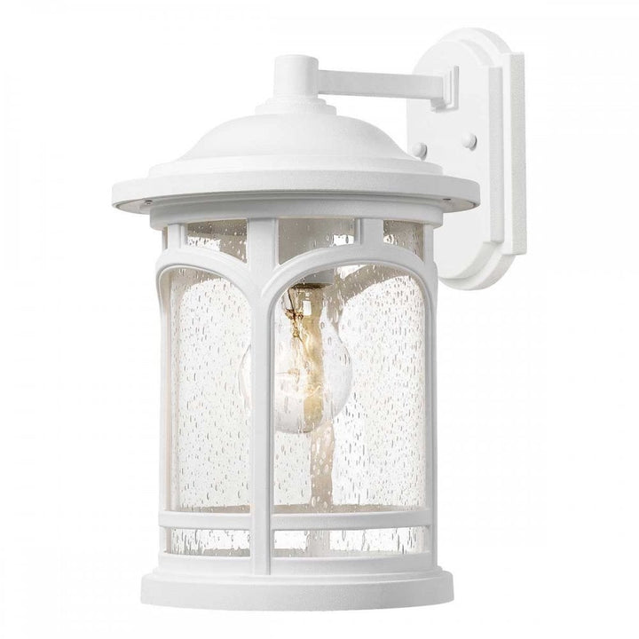 Quoizel QZ-MARBLEHEAD-M-WHT Marblehead 1 Light Medium Wall Lantern White