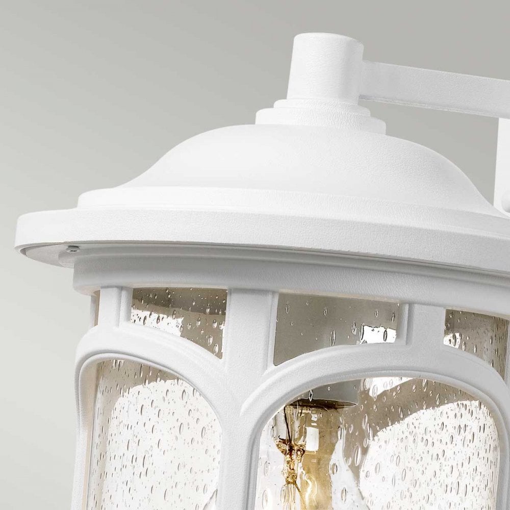 Quoizel QZ-MARBLEHEAD-M-WHT Marblehead 1 Light Medium Wall Lantern White