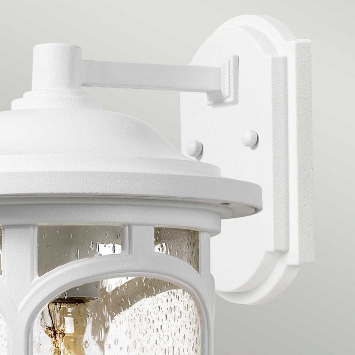 Quoizel QZ-MARBLEHEAD-M-WHT Marblehead 1 Light Medium Wall Lantern White