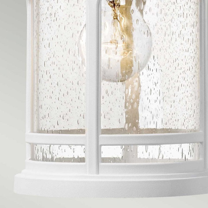 Quoizel QZ-MARBLEHEAD-M-WHT Marblehead 1 Light Medium Wall Lantern White