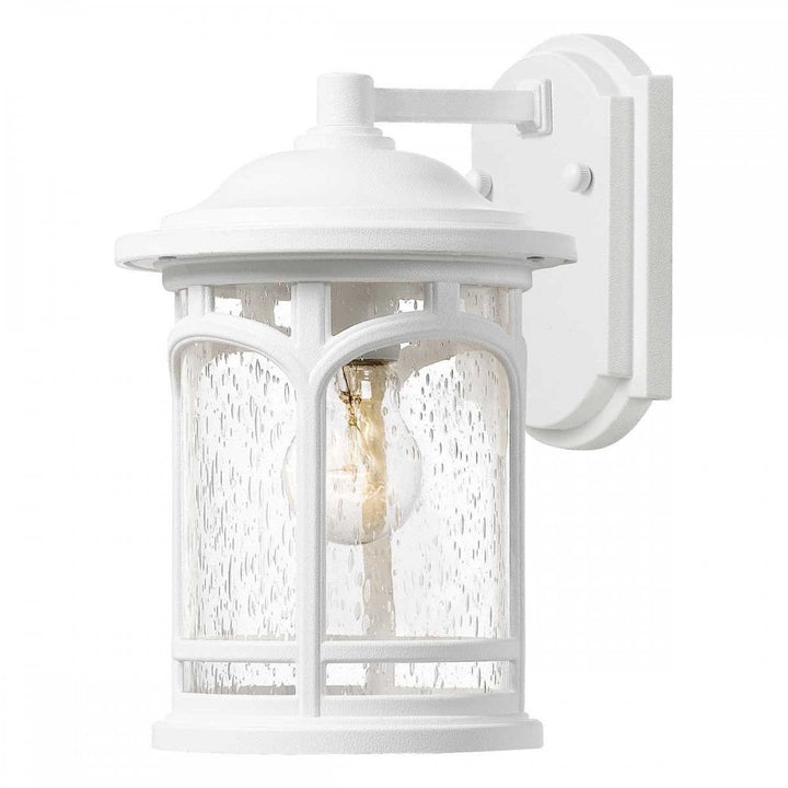 Quoizel QZ-MARBLEHEAD-S-WHT Marblehead 1 Light Small Wall Lantern White