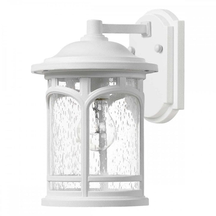 Quoizel QZ-MARBLEHEAD-S-WHT Marblehead 1 Light Small Wall Lantern White