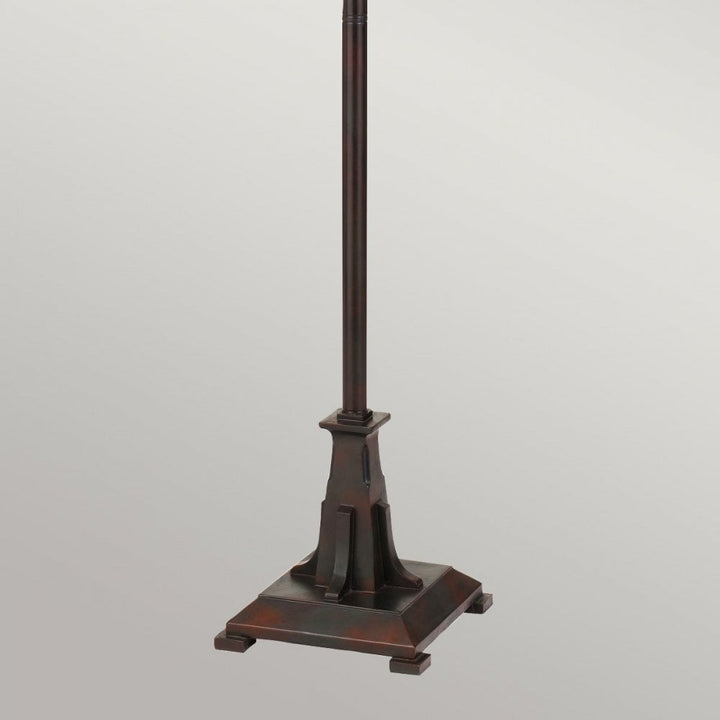 Quoizel QZ-MAYBECK-FL Maybeck 2 Light Floor Lamp Valiant Bronze