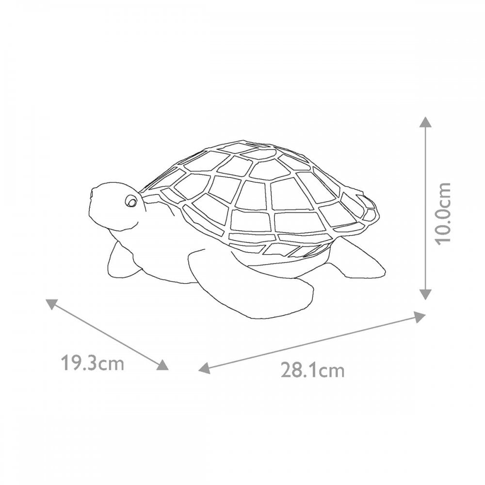 Quoizel QZ-SAWBACK-TL Tiffany Animal Lamps Sawback Turtle Lamp Vintage Bronze