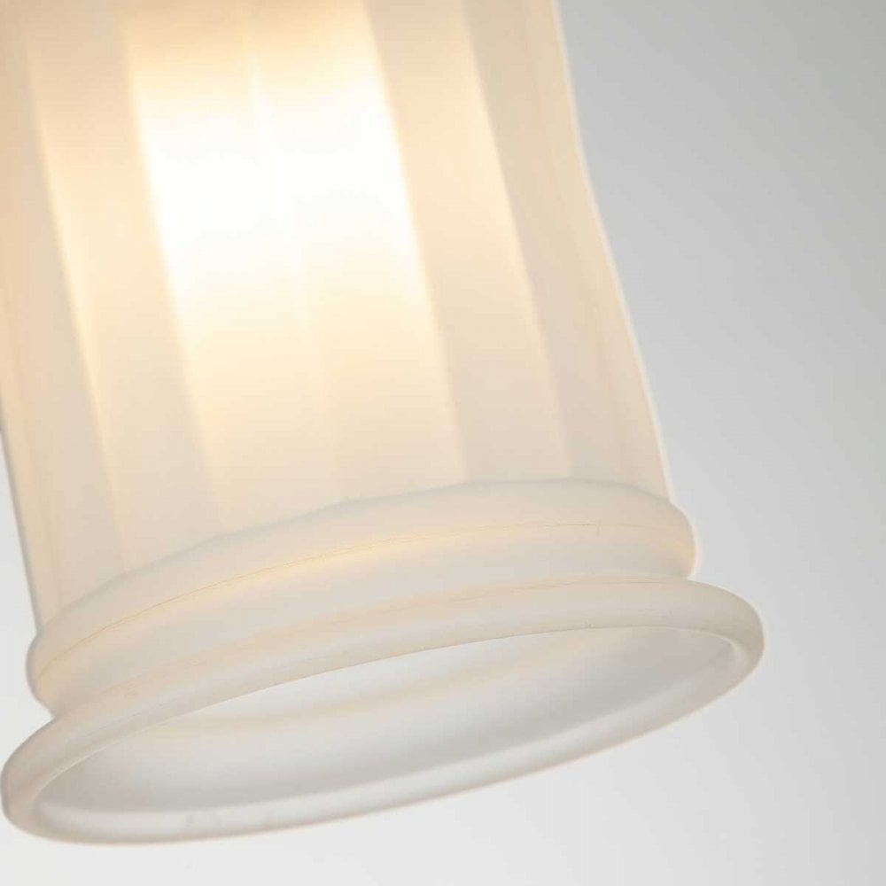 Quoizel QZ-SWELL1-BB-BATH Swell 1 Light Wall Light Brushed Brass