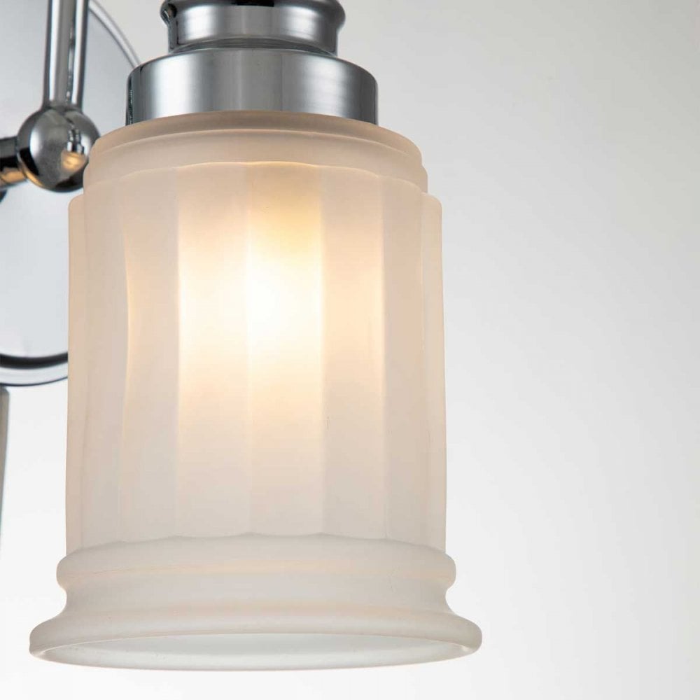Quoizel QZ-SWELL1-PC-BATH Swell 1 Light Wall Light Polished Chrome