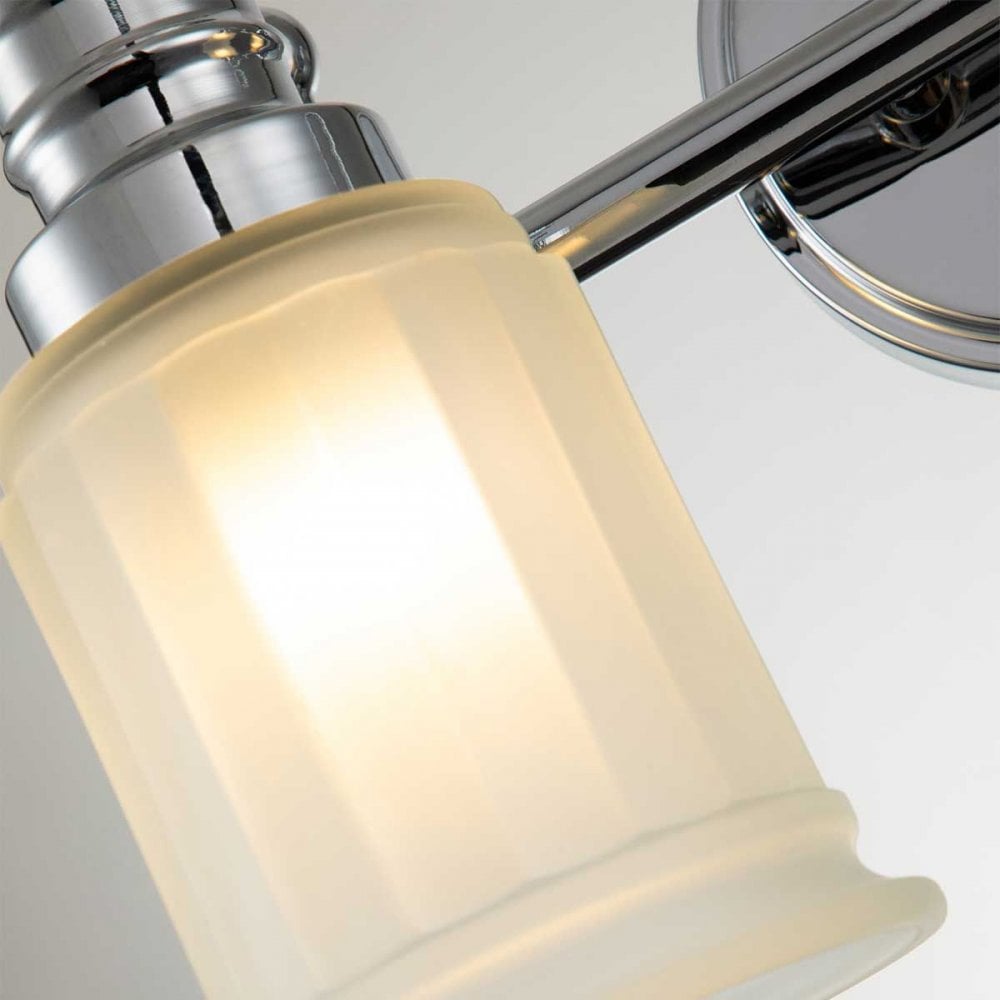 Quoizel QZ-SWELL2-PC-BATH Swell 2 Light Wall Light Polished Chrome