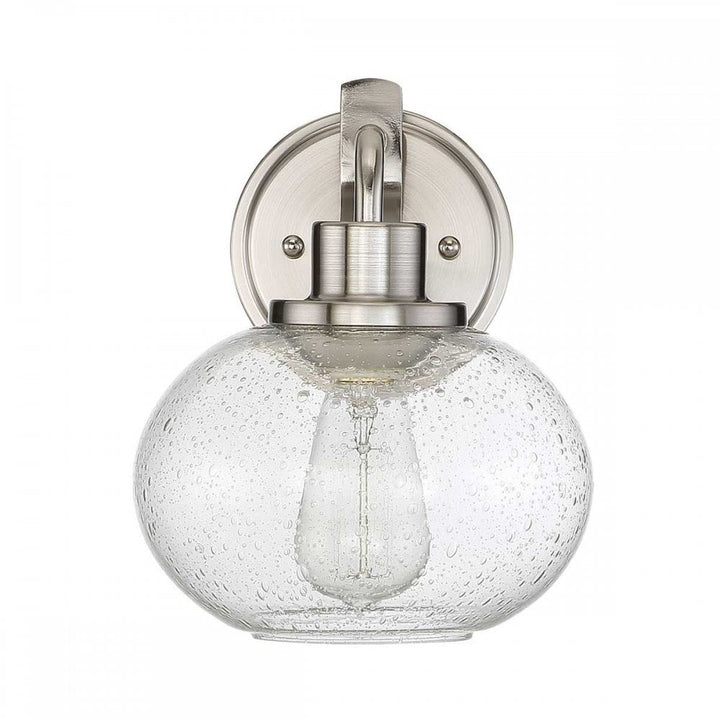 Quoizel QZ-TRILOGY1-BN Trilogy 1 Light Wall Light Brushed Nickel