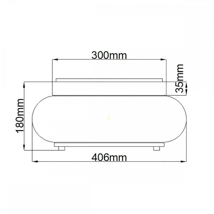 Quoizel QZ-TRILOGY-FM-OZ Trilogy 3 Light Flush Old Bronze